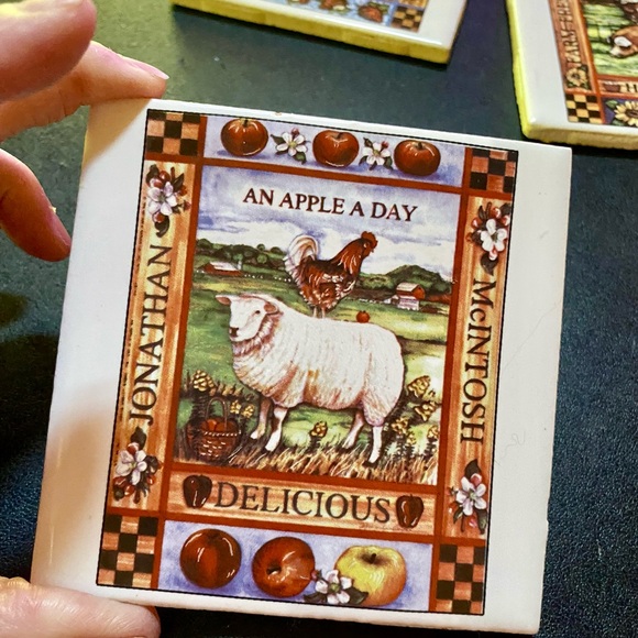 πLamosa Mexico Farm Animal Tiles - set of 4π₯ - Picture 3 of 9